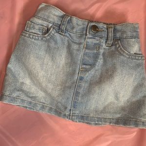 Baby skirt with shorts underneath